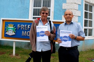 Entrega do Abaixo-Assinado na Prefeitura de Mongaguá