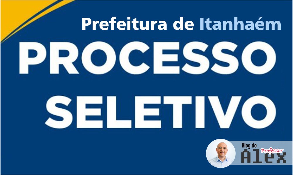 Processo Seletivo - Itanhaém