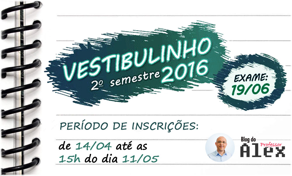 Vestibulinho ETEC 2º semestre de 2012