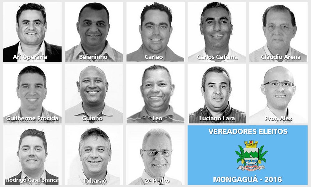 Vereadores Eleitos - Eleições 2016 - Mongaguá SP